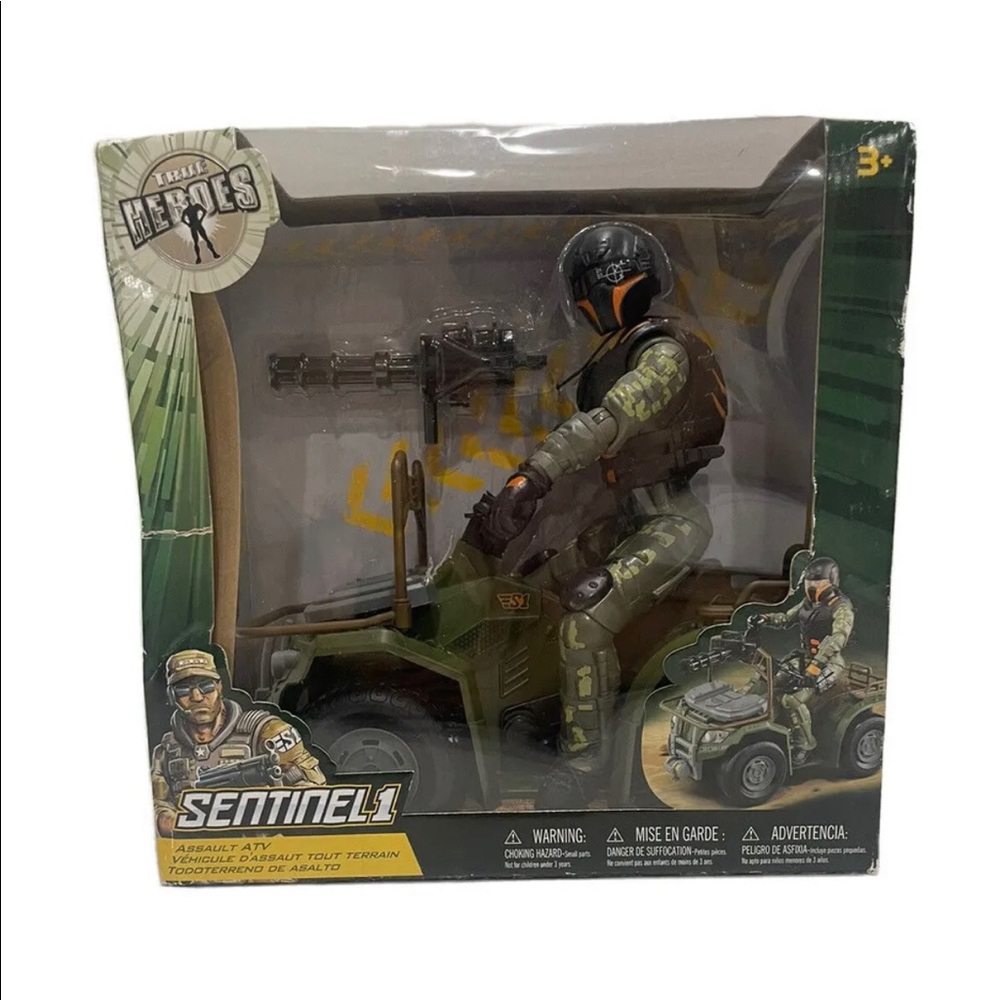 TRUE HEROES SENTINEL 1 Assault ATV Toys R Us Exclusive Brand New Rare HTF